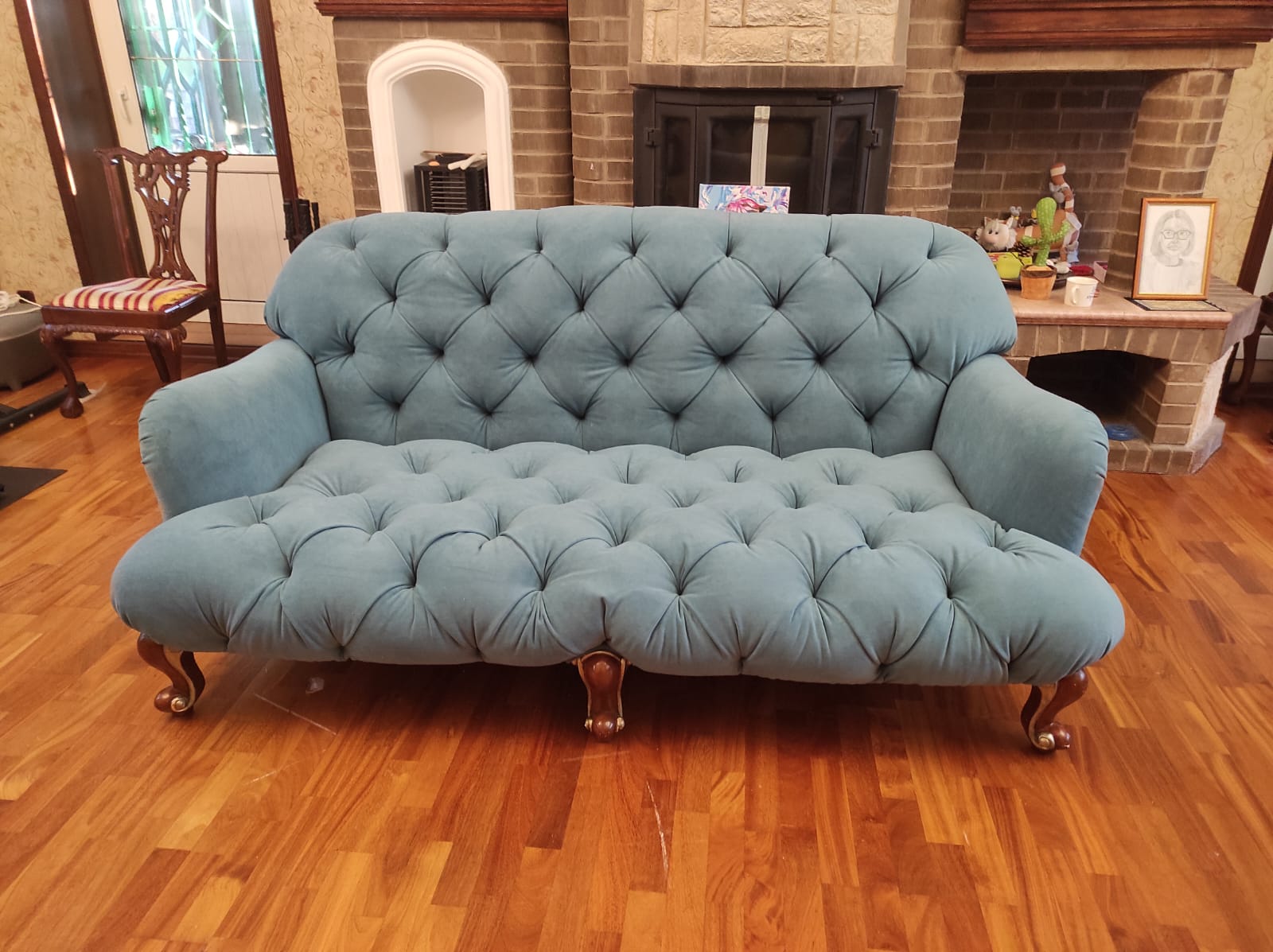 Перетяжка дивана. Александровск-Сахалинский