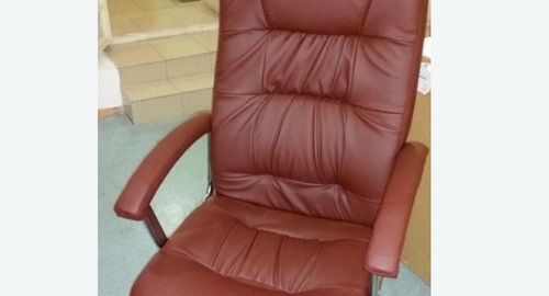 Обтяжка офисного кресла. Александровск-Сахалинский